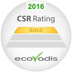 Ricoh awarded highest gold rating in EcoVadis Global Supplier Survey twice in a row