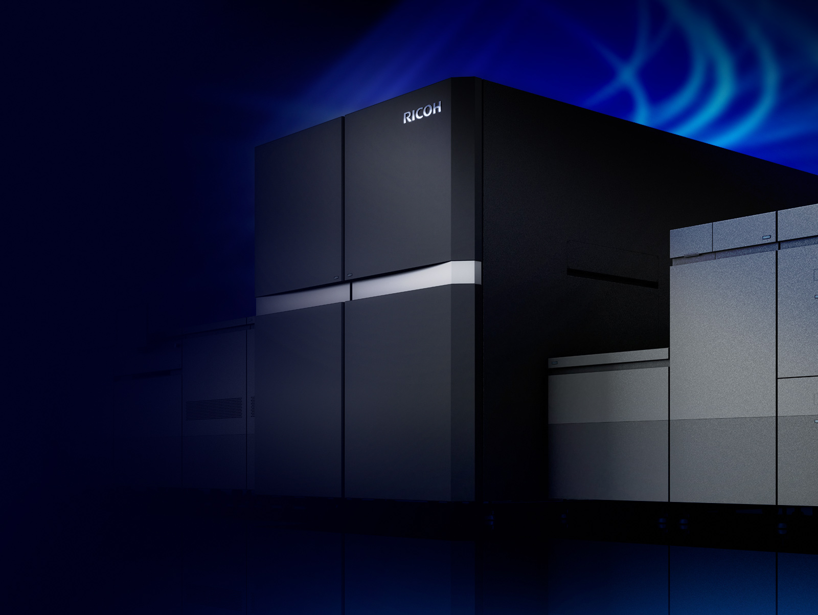 Commercial printers preview the RICOH ProTM Z75 B2 sheetfed inkjet press designed to enable business growth