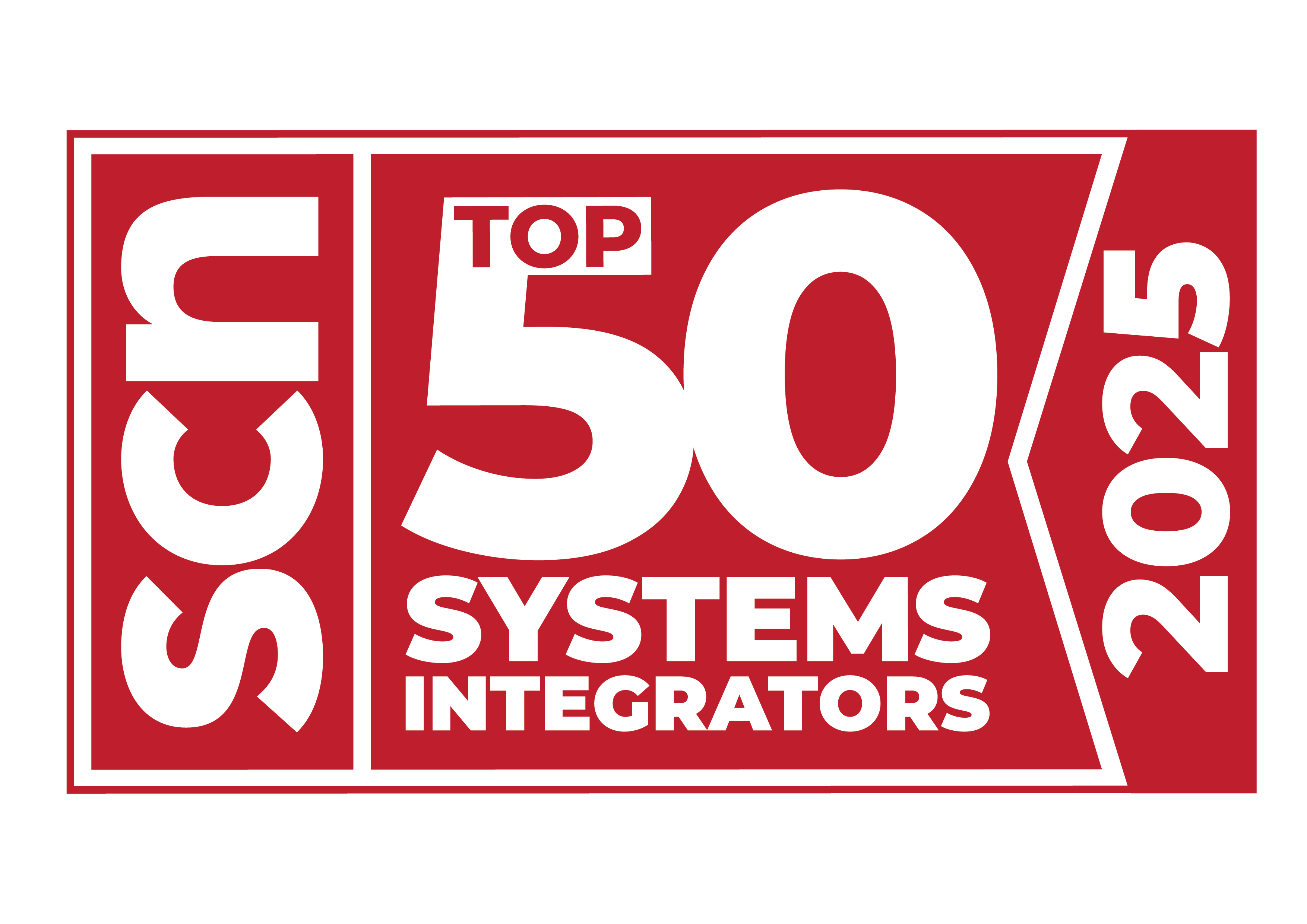 Cover of the top 5 global AV integrator in SCN top 50 Systems Integrators 2025