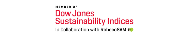 Member of Dow Jones Sustainability Indices