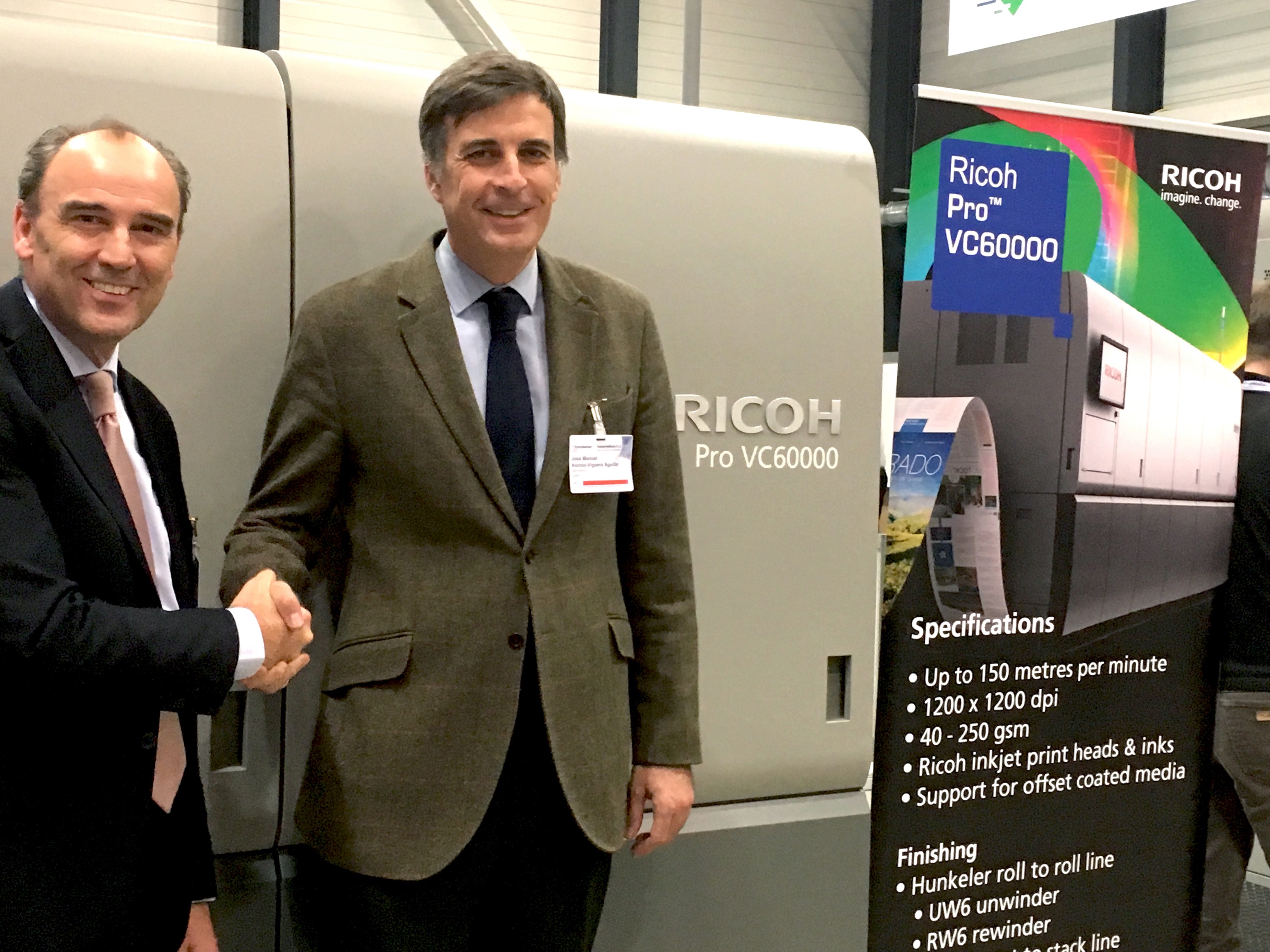 Servinform chooses Ricoh Pro VC60000 to reach new markets.