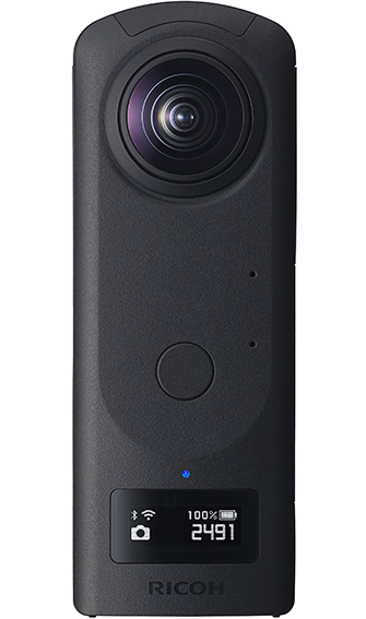 A camera that can shoot 360-degree spherical images in a single shot RICOH THETA Z1 51GB