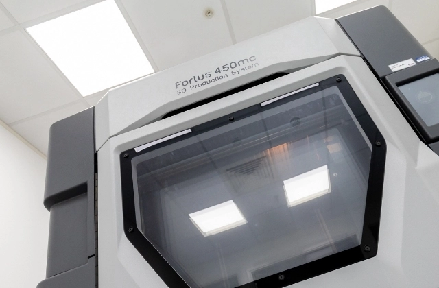 Fortus 450mc FDM 3D production system.