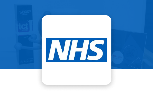  NHS logo representing digital healthcare and public health services