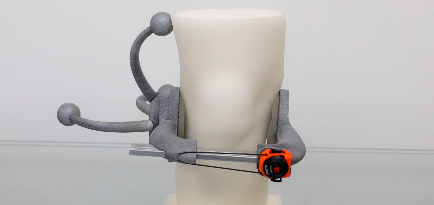 Ricoh 3D and ORLAU's co-created Knee Alignment Device (KAD).