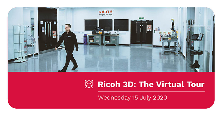 Ricoh virtual tour to show business benefits of 3D printing in post COVID-19 world 